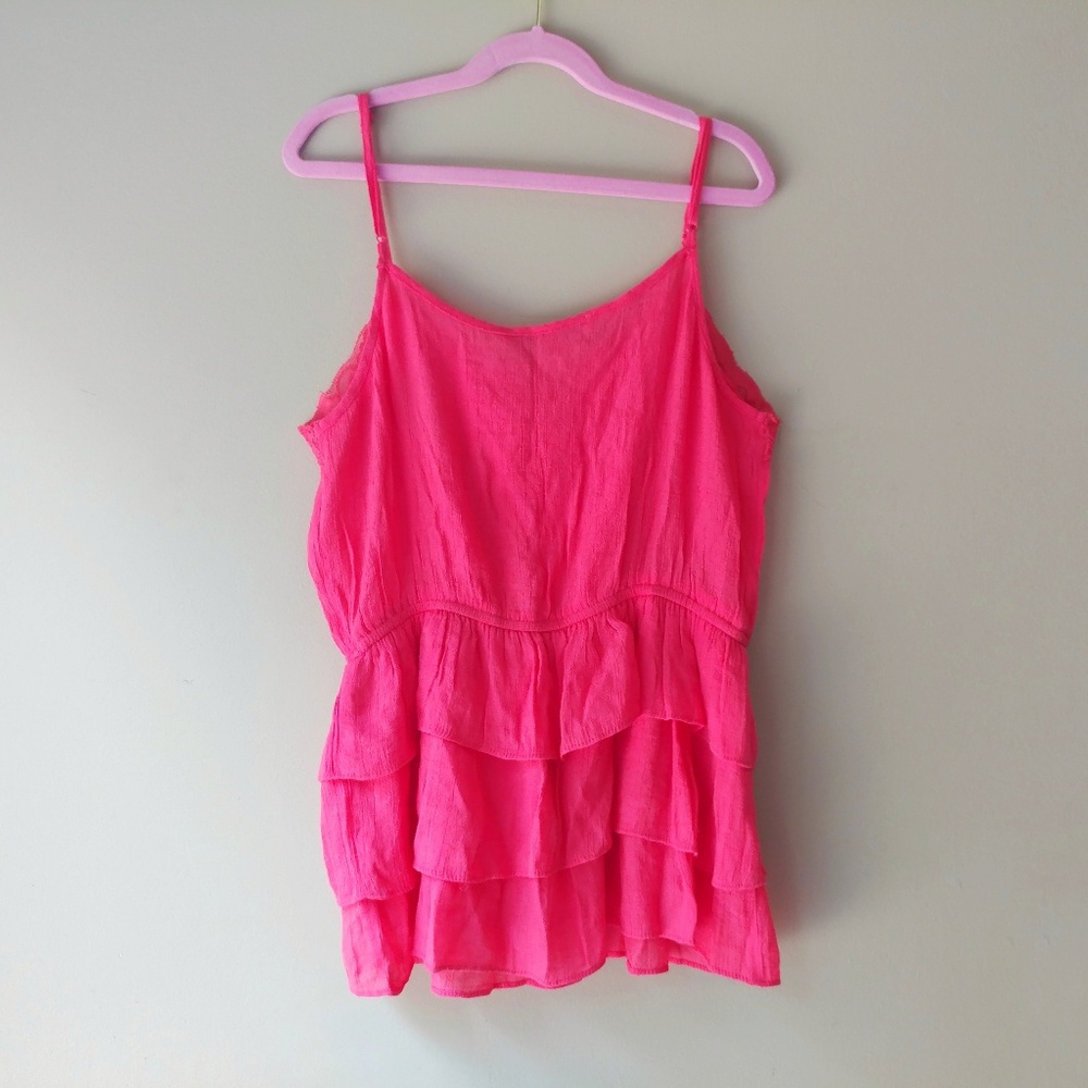 XXI Lace Ruffled Cami - Picture 5 of 5